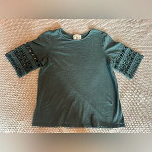 Sezane Hortense T-shirt Sage - Size XS